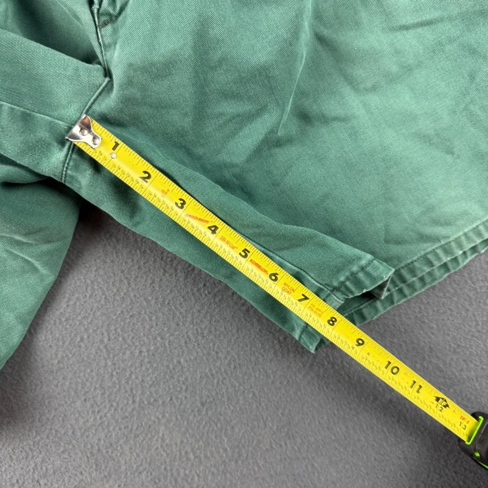 Vintage USA Polo Ralph Lauren Shorts Men's 35 Green Double Pleated Classic Golf